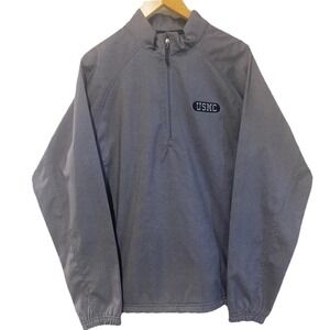 WP Golf Weatherproof Windbreaker Jacket Mens Small Gray And Black ( USMC) NWT